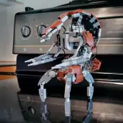 Miniso Space Moc-droid-buildable Robots Space Battle-droideka Model Building