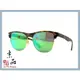 【RAYBAN】RB4175 6092/19 金邊玳瑁框 藍綠色水銀鏡面灰色片 雷朋太陽眼鏡 公司貨 JPG 京品眼鏡