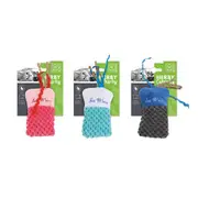 3x M-Pets 15x7cm Herby Polyester Catnip Plush Puffy Cat/Kitten Interactive Toy