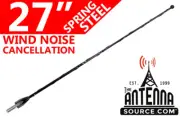 27" Black Spring Stainless AM/FM Antenna Mast Fits 1993-02 Mercury Villager