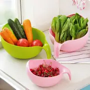 Modern Kitchen Vegetable Strainer Colander Tool Plastic
