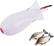 Gungtj Fishing Bait Feeder - Rocket Shape Spod Fishing Feeders,Fishing Bait, Fishing Lure, Fishing Bait Cage Float Thrower For Swimbait Swimming Lures