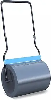17-Gallon Water-Filled Lawn Roller, 62L with Scraper Bar and Easy Storage, 49.5cm Wide, Durable Steel Frame – Ideal for Garden, Yard, and Lawn Care