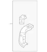 Genuine Mitsubishi Side Support 5256C260