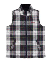 checked vest XL Gray