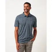 NWT Travis Mathew Local Treasure Polo w/Pinehurst in Mood Indigo size XL