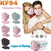 KF94 Disposâble Face Mask 4 layers Protection Cover Breathable Couple Mask✨
