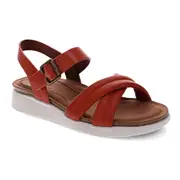 Scholl Tatum Adjustable Sandal - Tangerine