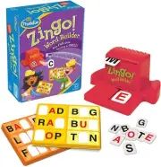 Zingo Word Builder Early Reading Education Game Bingo w/ a Zing 2 to 6 Players