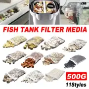 500g Ceramic Bio Ball Filter Media Biological Rings for Aquarium Fish Tank Pond