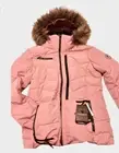 $389 Obermeyer Circe Down Jacket NWT Size L (14) Womens Foxy Rose Hood Insulated