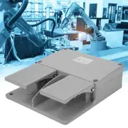 BERM Foot Pedal Switch Dual For Electrical Machine Power Supply Clip Kit.