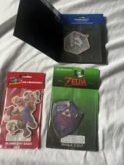 The Legend of Zelda Link & Super Mario Air Freshener Bundle