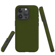 For iPhone 15 Pro Max Case, Shielding Cover, Army Green