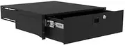 2U Tour Grade Heavy Duty Rack Drawer, 485mm Deep, Slam Lock, Key Lock, Cable Gland Knock-Outs (3U)
