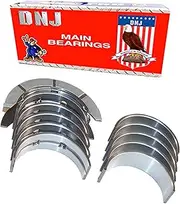 DNJ MB435 Main Bearings for 2001-2015 / Ford, Lincoln, Mazda, Mercury / 3, 5, 6, Escape, Explorer, Focus, Fusion, Mariner, Milan, Mustang, Ranger, Taurus, Tribute / 2.0L- 2.5L / DOHC/VIN A, VIN D