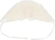 [Minkissy] 3 Pcs Baby Lace Cap Floral Headdress for Toddler Soft Comfortable Summer Hat for Girls Baby Headwraps Set
