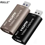 USB 3.0 HDMI Video Capture Card Adapter HD Camera Game Record Box Live Streaming