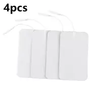 4 Pack Extra Large Electrode Pads 12x7cm for Tens Units Non Woven Fabric