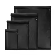 4x Faraday Bag Faraday Pouch Key Fob Protector Versatile Black Waterproof