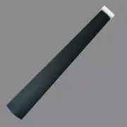 1x Violin Ebony Fingerboard Bone Nut 4/4 Size String Parts Wood Natural Black