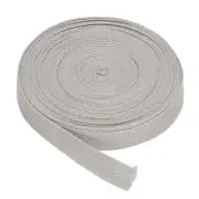 Cotton Twill Tape 5/8" 10 Yards Cotton Ribbon Bias Binding Tape Light Grey