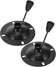 TEHAUX 2pcs Chair Swivel Base Plate Sturdy Control Mechanism for Office Chairs Enhanced Safety for Better Comfort
