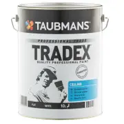 Taubmans 10L Tradex White Flat Interior Ceiling Paint