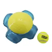 Tennis Maze Craze Puzzle Dog Toy Squeaky Indoor Outdoor Interactive Ball Fetch