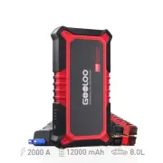 GOOLOO Jump Starter 2000A Portable 12 Volt Car battery Heavy Duty High Booster