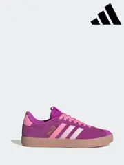 adidas Pink Dark VL Court 3.0 Trainers (E45033) | $150