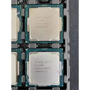 Intel i7-8700K 正式版 CPU i7 8700K 處理器 拆機良品 保固90天 非 8700