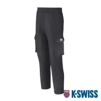 在飛比找momo購物網優惠-【K-SWISS】運動長褲 Active Pants-男-黑