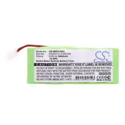 BATTERIE 3000mAh FD252/10 9 500 005 For Somfy K8 K10 D14 K12, Rollfix FDD087