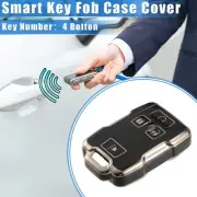 Remote Keyless Smart Key Fob Cover for GMC Canyon Sierra 4 Button TPU Black