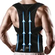 Medical Posture Corrector for Men/Women - Adjustable Straps Back Straightener