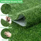 GOTGELIF Artificial Grass Synthetic Lawns Fake Turf Plastic Plant Roll 20mm NEW