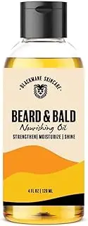 Bald Head Moisturizer For Men and Bald Head Care For Men, Beard and Bald Head Oil, Use After Shave For Head Shave For Men