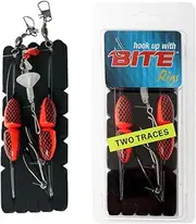 Bite Surfcasting Pulley Rig Float 4/0+5/0 Red Snake