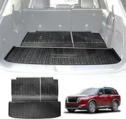 X-CAR 3D Weather Boot Liner for Nissan Pathfinder R53 2022-2025 Heavy Duty Cargo Trunk Mat Luggage Tray