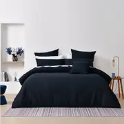 Bianca Burleigh Ink Geometric Quilt Cover Sleep Bedding Set