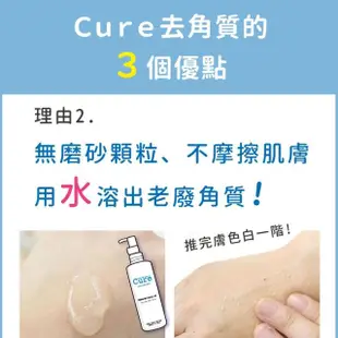 即期品【CURE★官方直營】Q兒活性水素水去角質凝露250gX2入(日本熱賣 敏感肌可用 不傷肌膚 無顆粒)