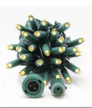 Benchmark NxG, 50L, 5MM WA, Pure White, Green Wire, LED Light String 1103077