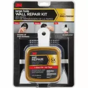 (2)-3M 12 Oz. High Strength Large Fiber Reinforced Hole Repair Kit LHR-KIT