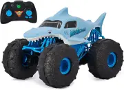 , Official Megalodon Storm All-Terrain Remote Control Monster Truck for Boys and