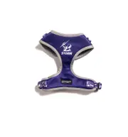 NRL Melbourne Storm Medium Dog Harness 39cm to 51cm Neck
