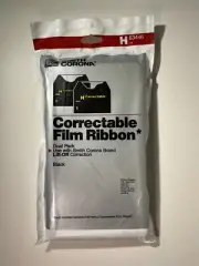Sealed Smith Corona Dual Pack Correctable Film Ribbon Cassette H63446 H59436