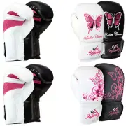 Girls Boxing Gloves Kids MMA Training Ladies Punching Mitts Children Sparring