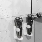 Wall Mounted Toothbrush Holder Traceless Plastic Tooth Hook New Razor Rack
