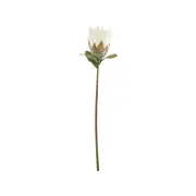 65cm White Queen Protea Artificial Flower